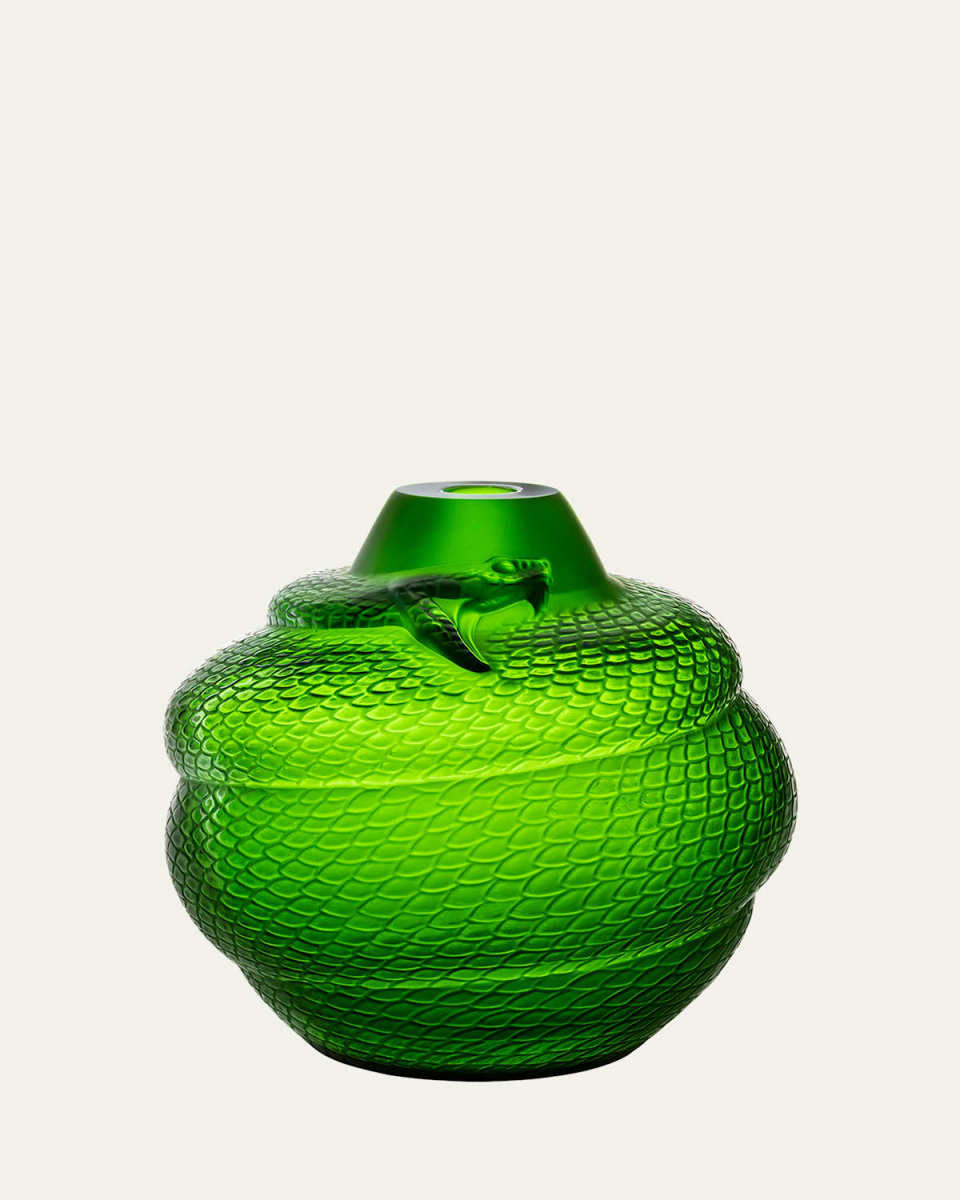 Serpent Vase, 10"